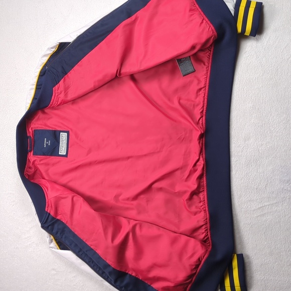 Superdry Vintage Sukajan Souvenir Jacket Map of Japan Navy Blue Size 12 XL - Picture 7 of 16